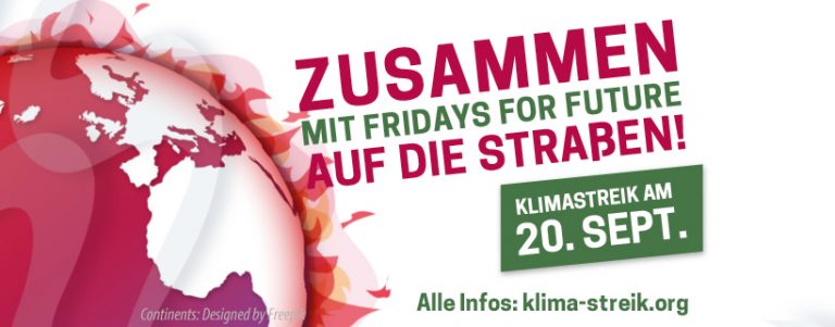 Wir unterstützen Fridays for Future | Demo am 20.09.19 in Stadthagen