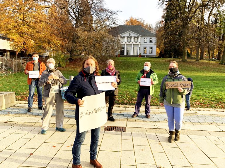 Nenndorfer Ortsverband der GRÜNEN solidarisiert sich mit Protesten in Belarus